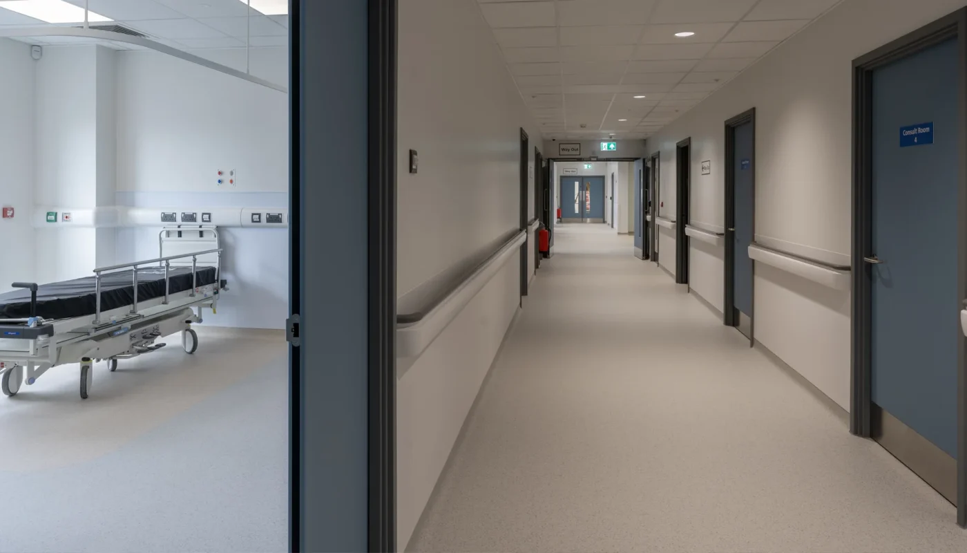 Photo of Hospital Ward at the Dartmoor Building, Derriford.